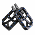 Black pegs with titanium bolts