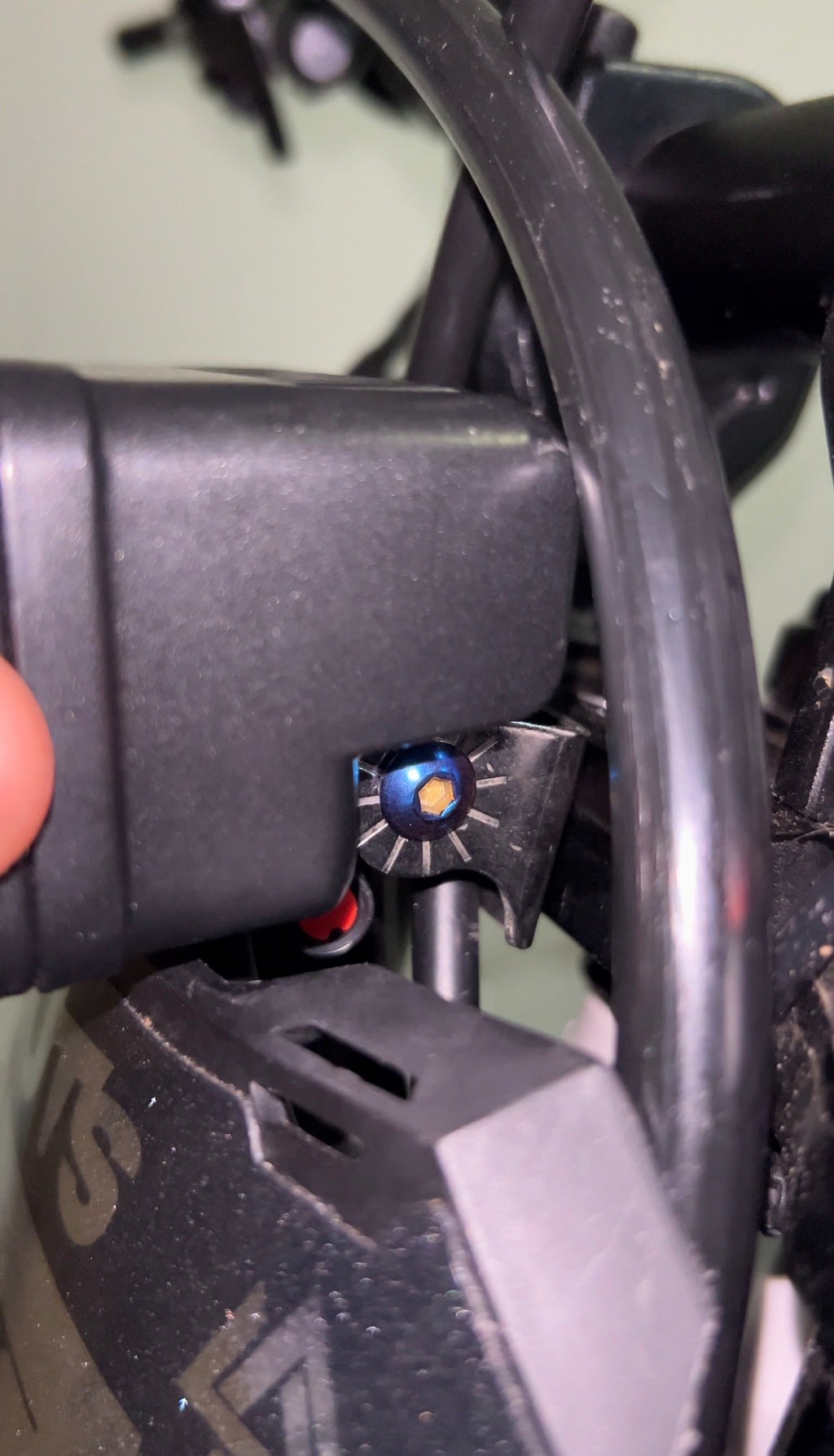 Titanium baja mount bolts