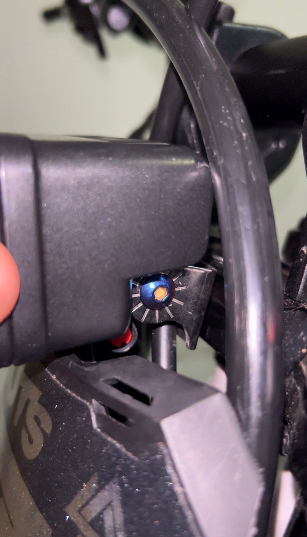 Titanium baja mount bolts