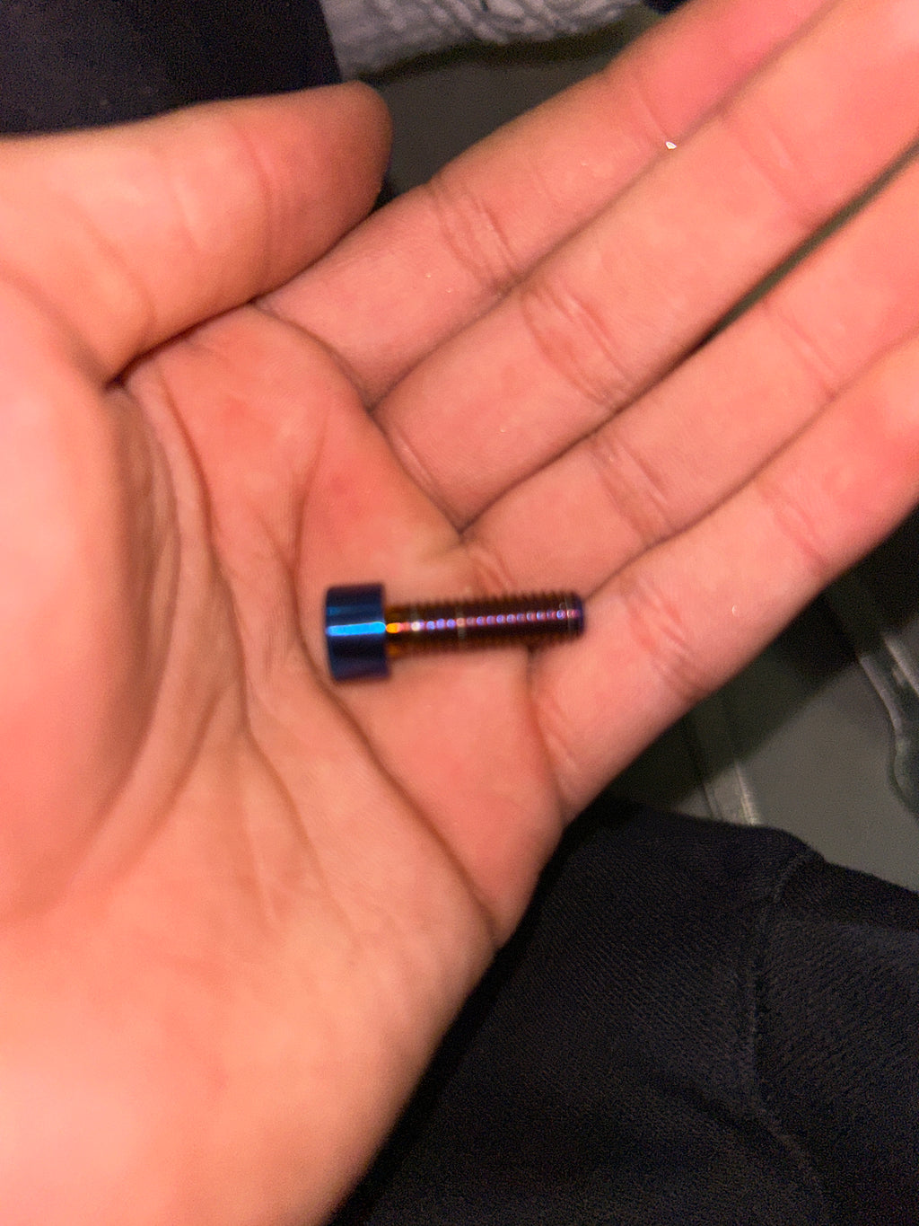 Titanium controller bolts